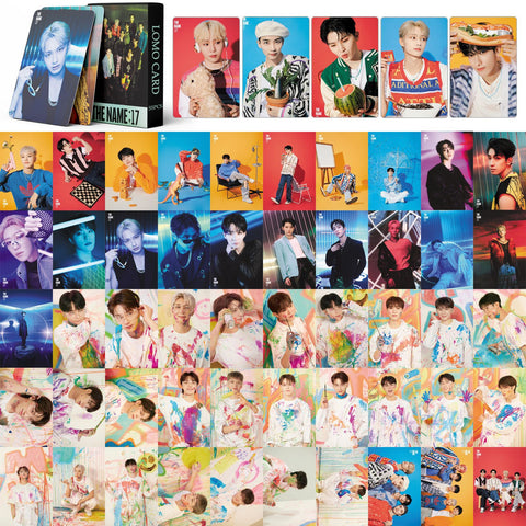 Kpop Seventeen New Album FACE THE SUN Lomo Cards