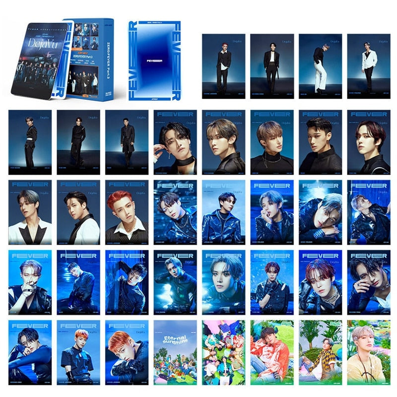 Kpop ATEEZ New Album BEYOND Cards 55PCS/Set