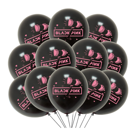 Kpop Black Pink Latex Balloon 🎈🎈