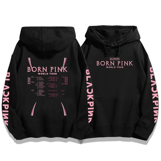 Kpop Born Pink Black Pink Hoodies 💗🌷