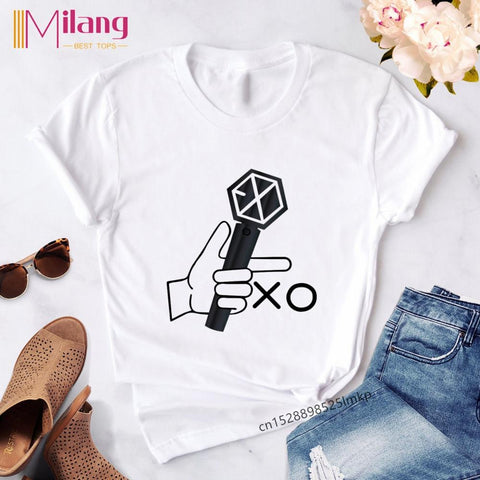 KPOP EXO T shirt