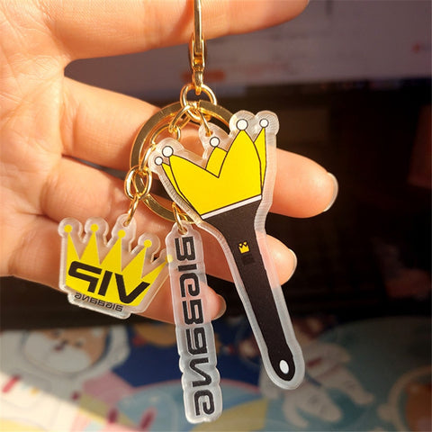 KPOP Light Stick Keychain - KPOP SHOPS