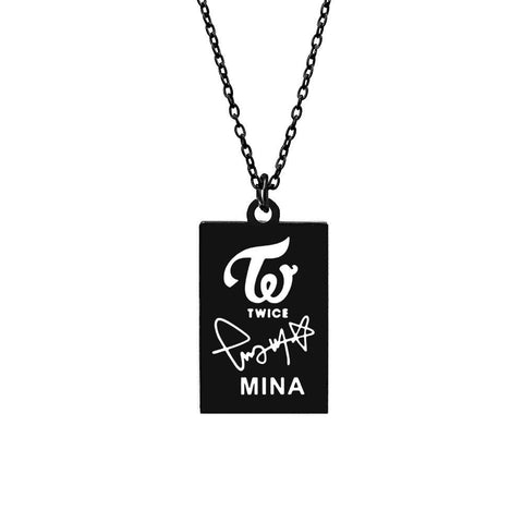 KPOP Twice Necklace Jewelry