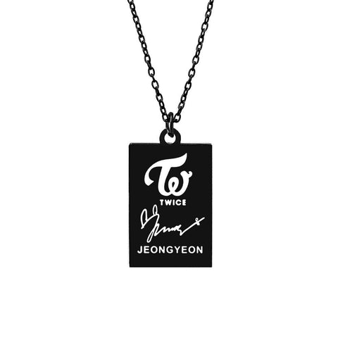 KPOP Twice Necklace Jewelry