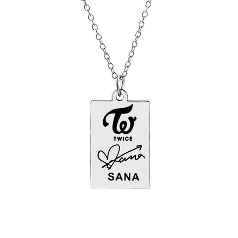 KPOP Twice Necklace Jewelry