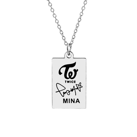 KPOP Twice Necklace Jewelry